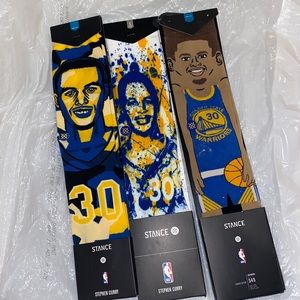Steph curry 3 pack stance socks